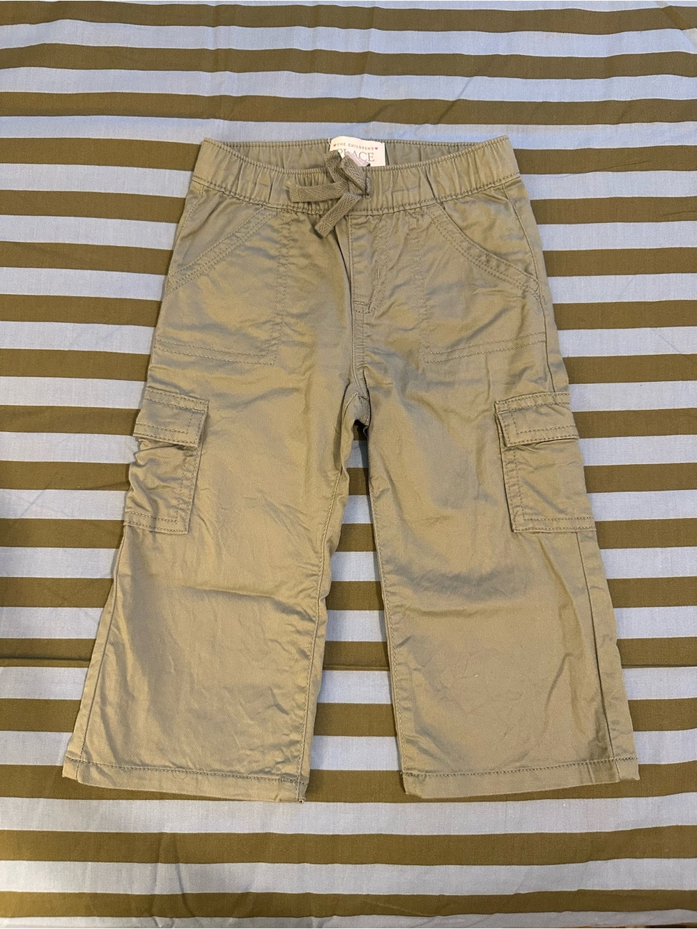 Toddler Green Cargo Pants Size 12-18 Months